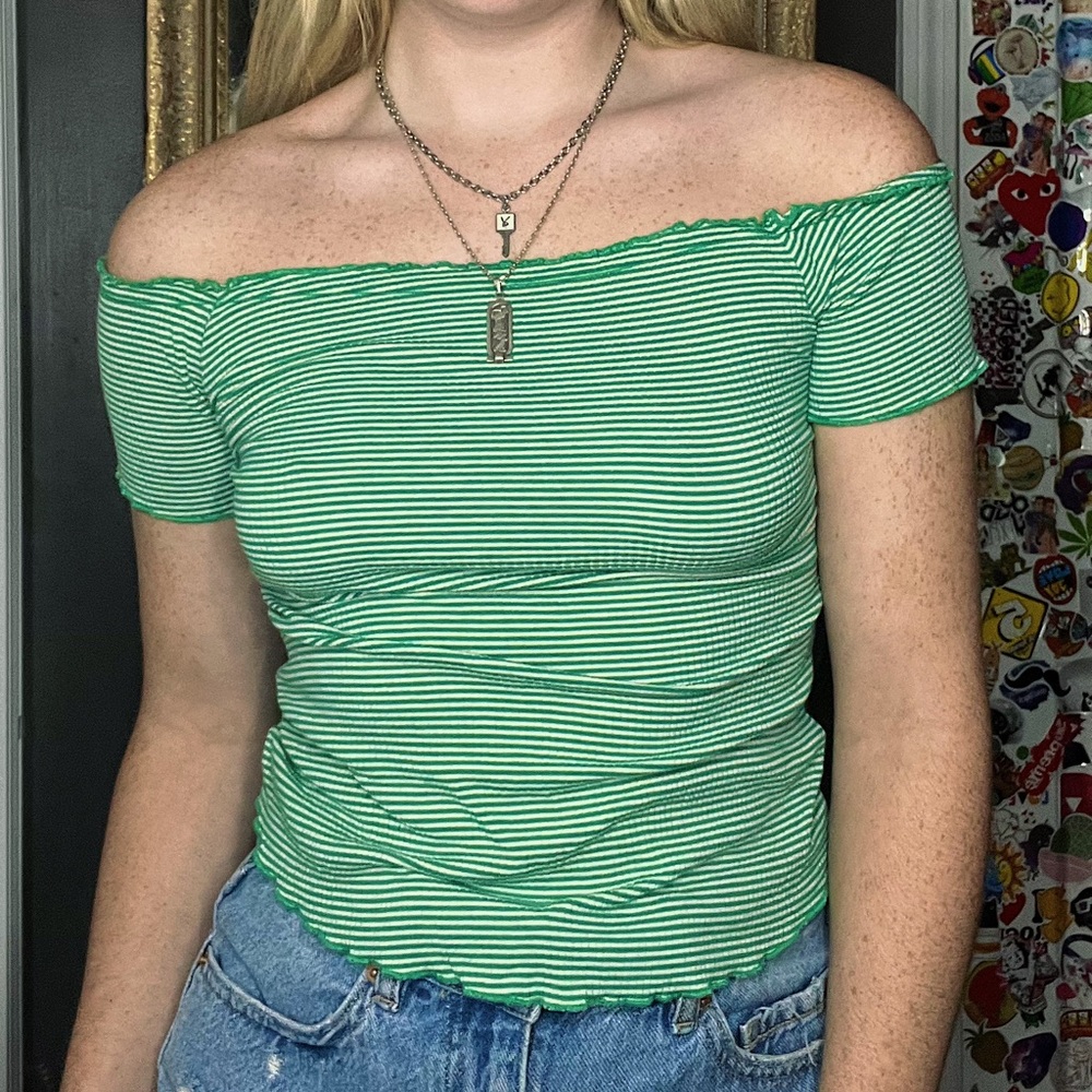 off the shoulder top